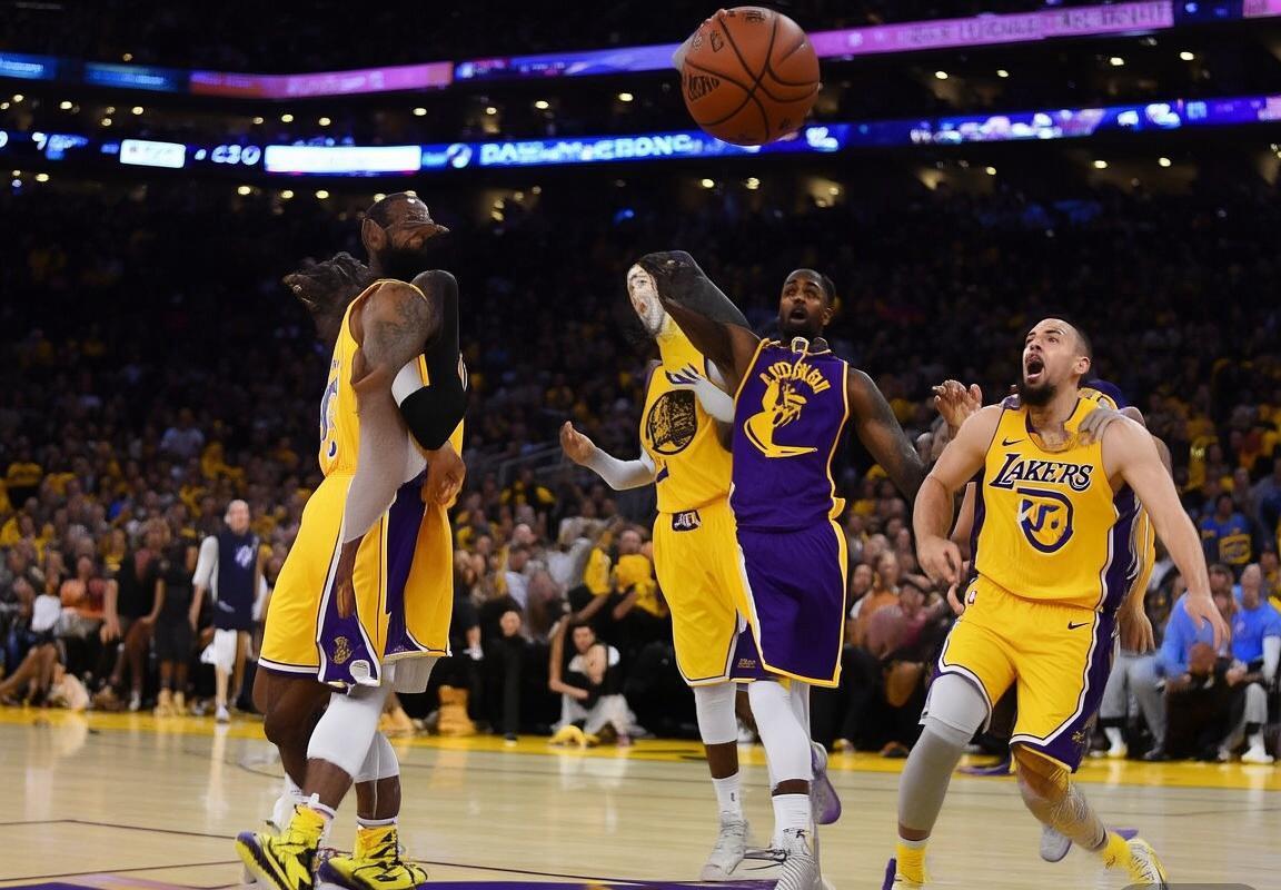 湖人勇士巅峰对决：詹姆斯库里对飚战平揭秘(图4)