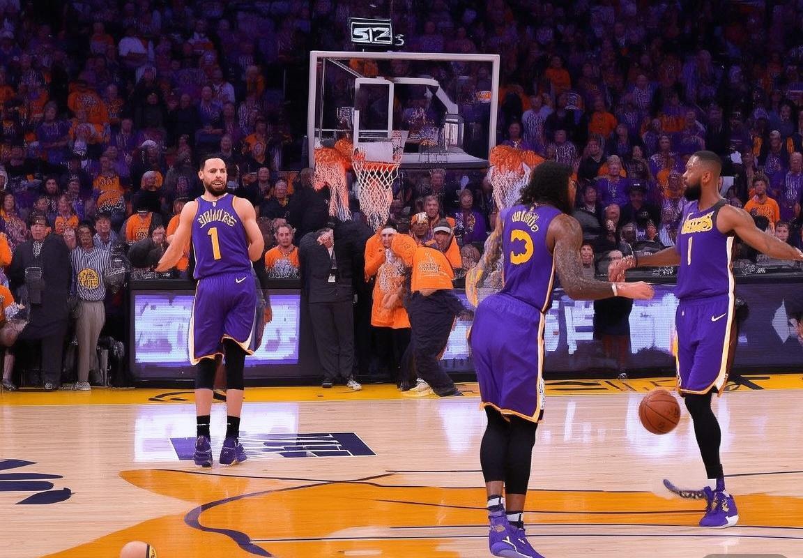 湖人勇士巅峰对决：詹姆斯库里对飚战平揭秘(图2)